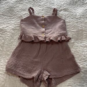 Girls H&M Two Piece Short Set size 6